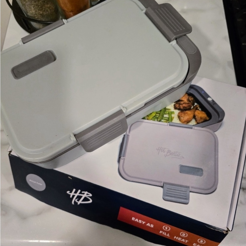 Hot bento Gray Portable Food Warmer